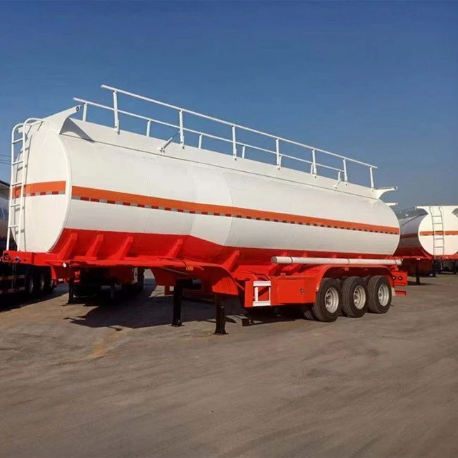 Trailer Semi Tanker Bahan Bakar